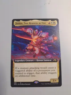 MTG: Isshin, Two Heavens as One (Extended Art) (LP): Kamigawa: Neon Dynasty - Image 1