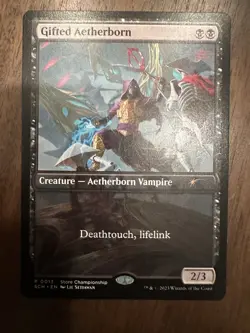 Gifted Aetherborn : MTG *Store Championship Promo* #13 / NM - Image 1