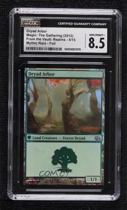 Dryad Arbor Foil Magic: From The Vault: Realms CGC 8.5 - Image 1