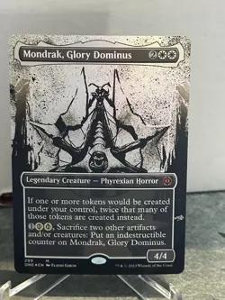 Mondrak Glory Dominus Showcase Foil ONE 299 NM LC1 - Image 1