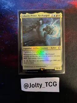 Liberty Prime, Recharged - Universes Beyond: Fallout - 5 - Foil - Image 1