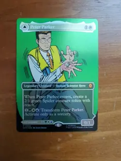 Peter Parker (0232) (Borderless) Marvel's Spider-Man Foil - Image 1