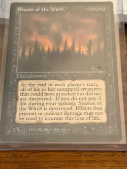 Season of the Witch – Magic: The Gathering MTG – Regular (Non-Foil) - Image 1