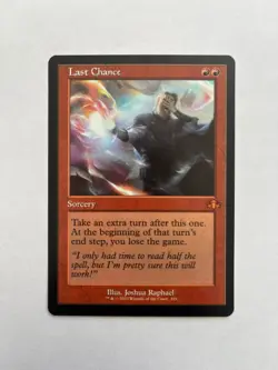 Last Chance (Retro Frame) Dominaria Remastered Regular - Image 1