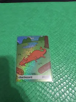 Charliezard (Charizard) #6 - Set Hit Holo - Gen 1 Pookiemoot Fan Art - Pokemon - Image 1
