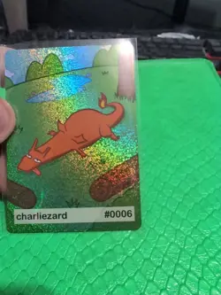 Charliezard (Charizard) #6 - Set Hit Holo - Gen 1 Pookiemoot Fan Art - Pokemon - Image 2