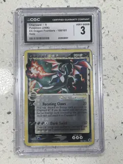 Pokemon TCG Charizard Delta Species EX Dragon Frontiers Holo Card 100/101 - Image 1