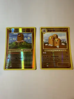 Pokemon TCG Diglett & Dugtrio XY Evolutions Reverse Holo Bundle - Image 1