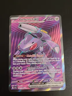 Genesect EX 161/086 - Pokemon TCG Black Bolt Ultra Rare - NM/M - Image 1