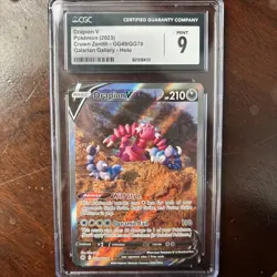 CGC 9 Drapion V GG49/GG70 Crown Zenith Secret Illustration Rare Pokemon Card - Image 1