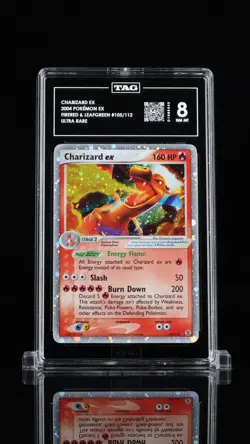 Charizard ex 2004 Pokemon Fire Red & Leaf Green TAG 8 #105 - Image 1