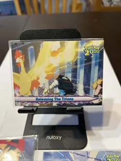 Pokemon 2000 Topps Card Lot Of 7 Zapdos/Lugis/Ash/Pikachu - Image 2