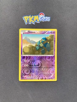 Pokemon TCG Golett Furious Fists 42/111 Reverse Holo LP. - Image 1
