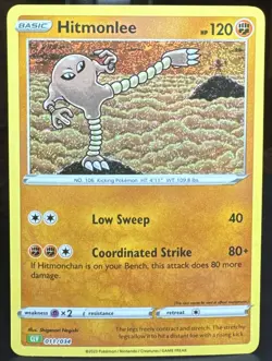 Pokemon TCG Hitmonlee 011/034 Trading Card Game Classic Holo - Image 1