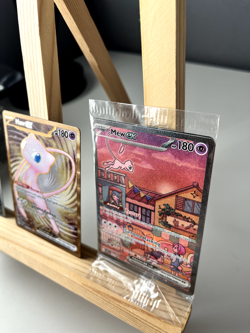 Pokemon TCG 151 UPC Promo Set Mew 053, Mewtwo 052, Metal Mew 205 - Image 3