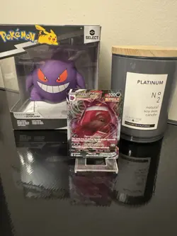 Pokemon Gengar VMAX Holo TCG Card 157/264 Swsh08: Fusion Strike MP-LP - Image 1