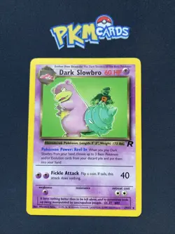 Pokemon TCG Dark Slowbro Team Rocket 29/82 Regular Rare LP. - Image 1
