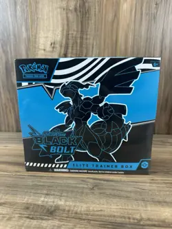 Pokemon TCG Scarlet & Violet Black Bolt Elite Trainer Box Etb Factory Sealed New - Image 1