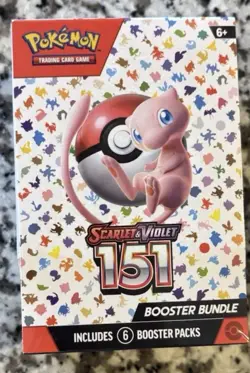 Pokemon TCG Scarlet and Violet 151 Booster Bundle Set - 290-85321 820650853210 - Image 1