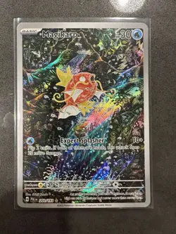 Pokemon Magikarp Sv02: Paldea Evolved Holo illustration Rare 203/193 - Image 1