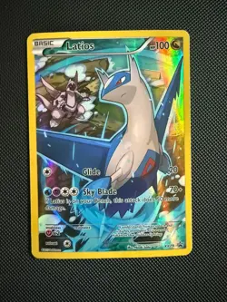 Pokemon TCG Latios XY79 XY Black Star Promo Full Art Ultra Rare Holo - Image 1