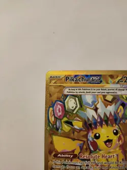 2024 Pokemon TCG Pikachu EX #247/191 Gold Full Art - Image 4