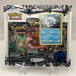 (402980) Pokemon Sun & Moon Ultra Prism Booster 3-Pack Blister - Factory Sealed - Image 1