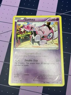 Pokemon TCG Gothita B&W Legendary Treasures 69/113 Regular Common Card Played LP - Image 1