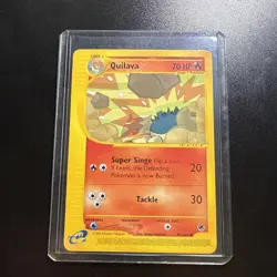 Pokemon Quilava LP Expedition 91/165 Uncommon - Image 1