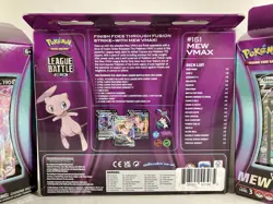 (LOT OF 3) Pokemon TCG: League Battle Deck Mew VMAX Fusion Strike NEW SEALED! - Image 5