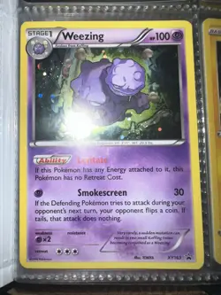 Pokemon Weezing XY163 Holo Black Star Promo - Image 1