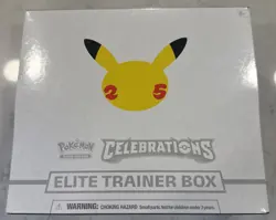 Pokemon Celebrations Elite Trainer Box ETB 25th Anniversary - Factory Sealed New - Image 1