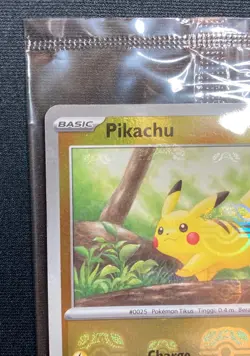 Pikachu Master Ball Mirror Holo Monthly Promo Indonesia 2024 Pokemon #120/SV-P - Image 2