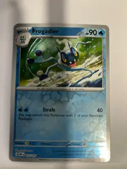 Frogadier 057/197 Obsidian Flames Pokemon Reverse Holo Foil Rare - Image 1