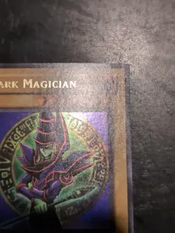 Yu-Gi-Oh! ULTRA RARE CARD DARK MAGICIAN LOB-005 1996 VINTAGE PRINT NM/VLP - Image 5