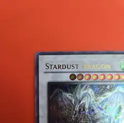 Yugioh Stardust Dragon TDGS-EN040 Ultimate Rare NM Unlimited - Image 2