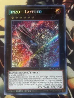 Yugioh: Jinzo - Layered - DLCS-EN149 - Secret Rare - Limited Edition - NM - Image 1