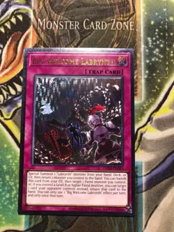 *** BIG WELCOME LABRYNTH *** ULTIMATE RARE OP23-EN003 MINT/NM YUGIOH! - Image 1