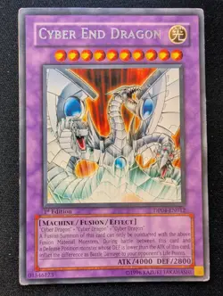 Cyber End Dragon Rare DP04-EN012 - lightly played - Image 1