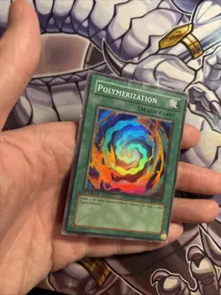 Polymerization LOB-059 1st Edition Yu-Gi-Oh HP (CD) - Image 3