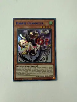 Yugioh - Harpie Channeler - Ultra (Blue) - 1st Edition - LDS2-EN073 - NM - Image 1