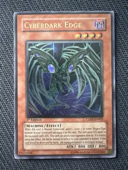 Yugioh Cyberdark Edge 1st Edition Ultimate Rare CDIP-EN002 NM - Image 1