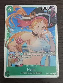 One Piece | Nami | OP14-031 | Super Rare (SR) | NM Foil - Image 1