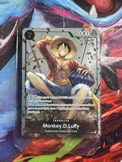 Monkey.D.Luffy (Tin Pack Set Vol. 2) P-075 One Piece Promo Foil SEALED - Image 1
