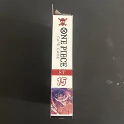 ONE PIECE TCG Edward Newgate (RED) STARTER DECK (ST-15) Open Box No PRB Pack! - Image 2
