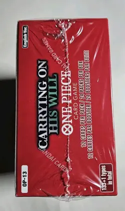 One Piece Carrying On His Will Booster OP13 Booster Box Factory Sealed English - Image 3