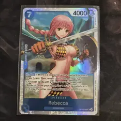 Rebecca OP10-058 SR Super Rare Foil | OP10 Royal Blood | One Piece TCG English - Image 1