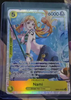 One Piece EB-03 Nami EB03-053 - SR English Heroines Edition - Image 1
