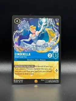 Disney Lorcana Cinderella - Dream Come True Whispers In The Well 155/204 - Image 1