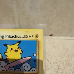Pokemon TCG Surfing Pikachu Card 111/108 Evolutions Secret Rare LP - Image 3